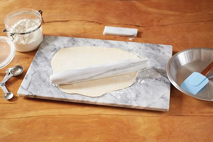 Fox Run Marble French Rolling Pin and Base - Image 3