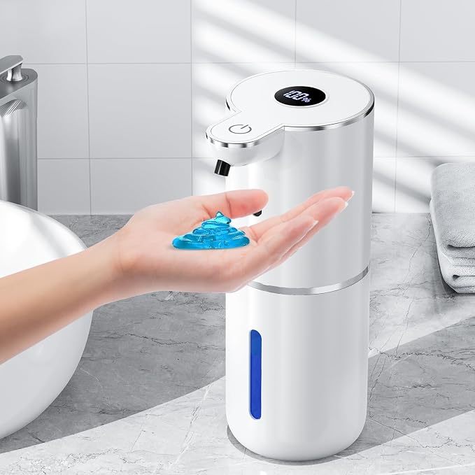 Automatic Soap Dispenser with Smart Digital Display, Touchless Rechargeable by FachixyUS