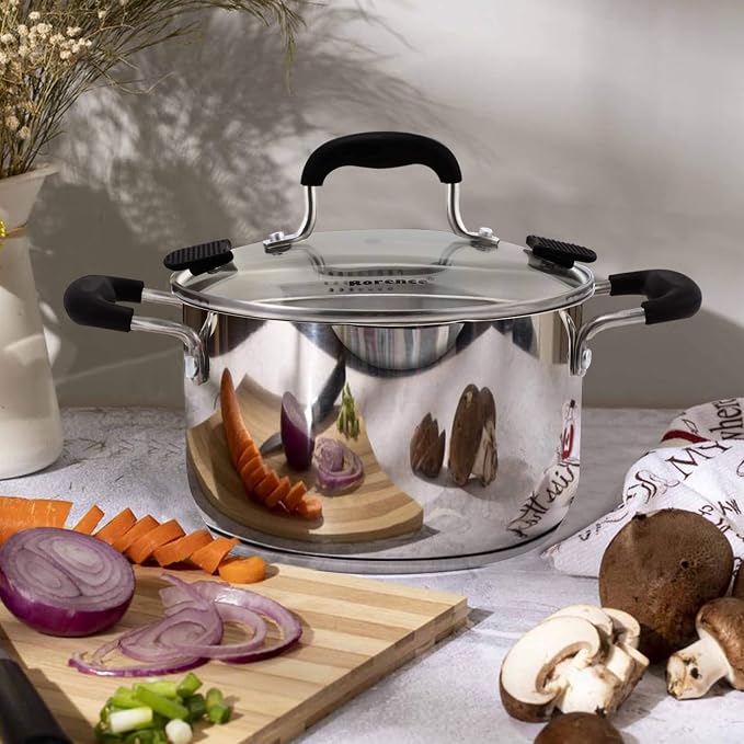 Rorence Stainless Steel Stock Pot - Image 6