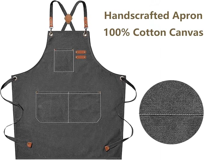 AFUN Chef Aprons for Men Women - Image 5
