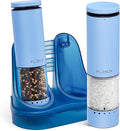 Flendy Electric Salt and Pepper Grinder Set Rechargeable, Automatic Salt and by Flendy