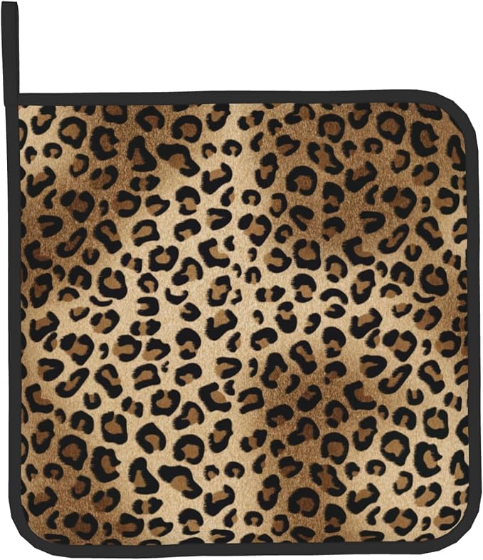 Leopard Print Oven Mitts - Image 9