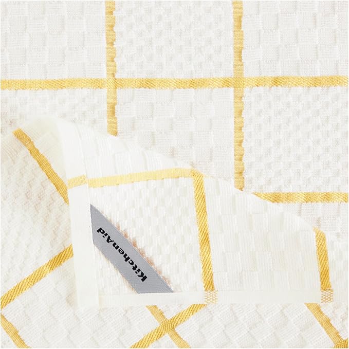 KITCHENAID Quilted Cotton Terry Cloth Oven Mitt, Pot Holder, Kitchen Towel - Image 7