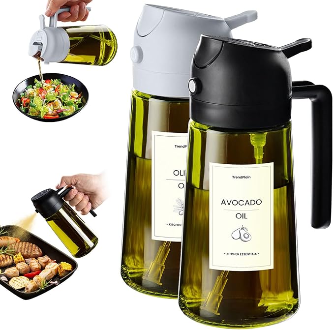 TrendPlain - Original 16oz/470ml Olive Oil Dispenser Bottle by TrendPlain