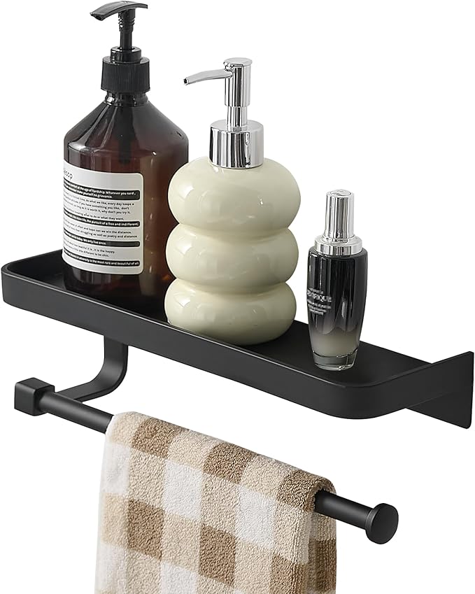 JOOM Hand Towel Holder for Bathroom -Paper Towel Holder Wall Mount by JOOM