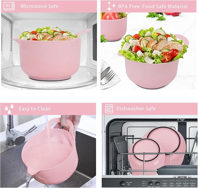 BoxedHome 4 Pack Nesting Mixing Bowl - Image 6
