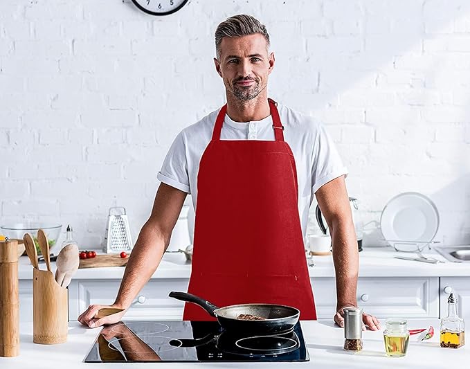 Utopia Kitchen 2 Pack Bib Apron, Adjustable - Image 7