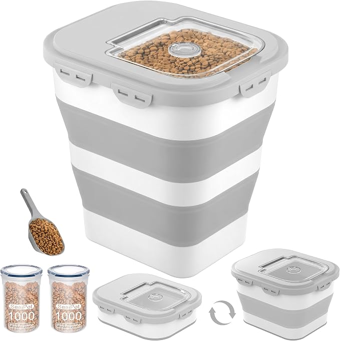 40 Lbs Dog Food Storage Container by NURYOSPACESAVING