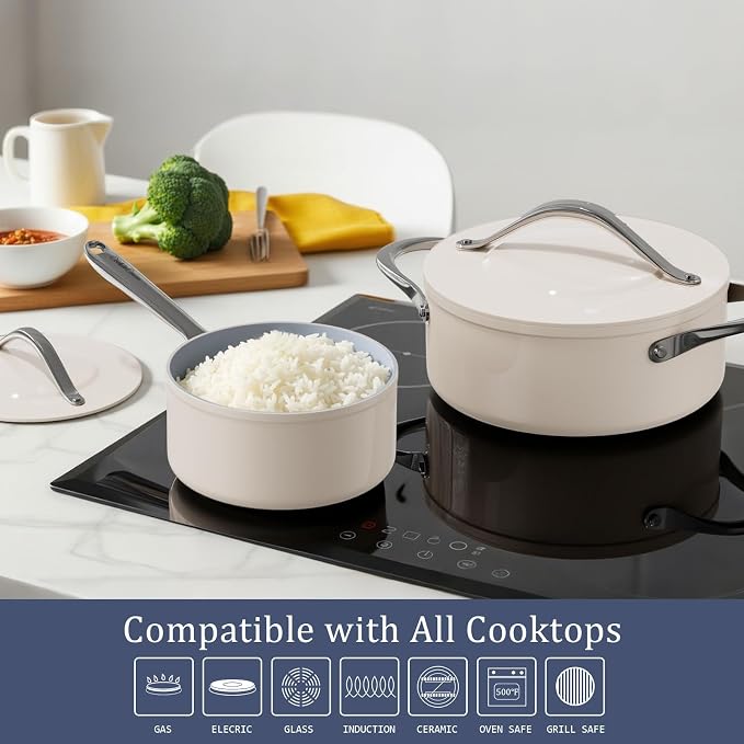 CookinCraze Stock Pot 4.5qt Dutch Oven Pot - Image 5