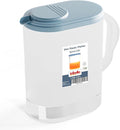 Tribello Pitcher with Lid 1 Gallon, Slim Clear Plastic Water Pitcher with by Tribello