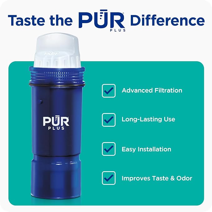 PUR Plus Lead Reducing Water Pitcher and Dispenser Replacement Filter, NSF & - Image 5