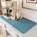 AMOAMI-Coffee Mat Hide Stain Rubber Backed Absorbent Dish Drying Mat by AMOAMI