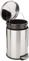 Amazon Basics Round Cylindrical Trash Can by AmazonBasics
