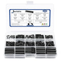430 Pcs Roll Pin Set, Slotted Metric Spring Pins, Steel Split Expansion Pin by Jovlalis