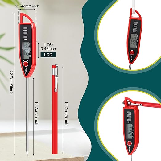 Copkim 12 Set Waterproof Food Thermometer - Image 2
