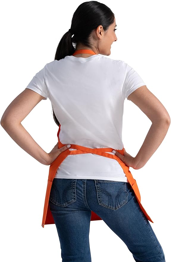 Chef Works Unisex Three Pocket Apron - Image 2
