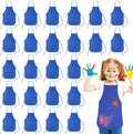 KUUQA 16/24/30/36/40Pcs Kids Apron Painting Aprons by KUUQA
