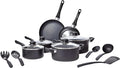 Amazon Basics Non-Stick Kitchen Cookware 15-Piece Set by AmazonBasics