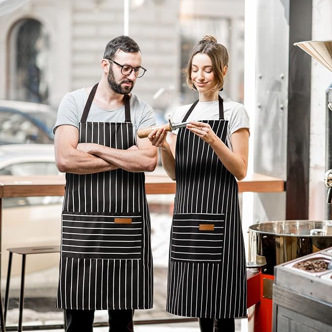 BeLuyi 2 Pack Adjustable Bib Apron - Image 5