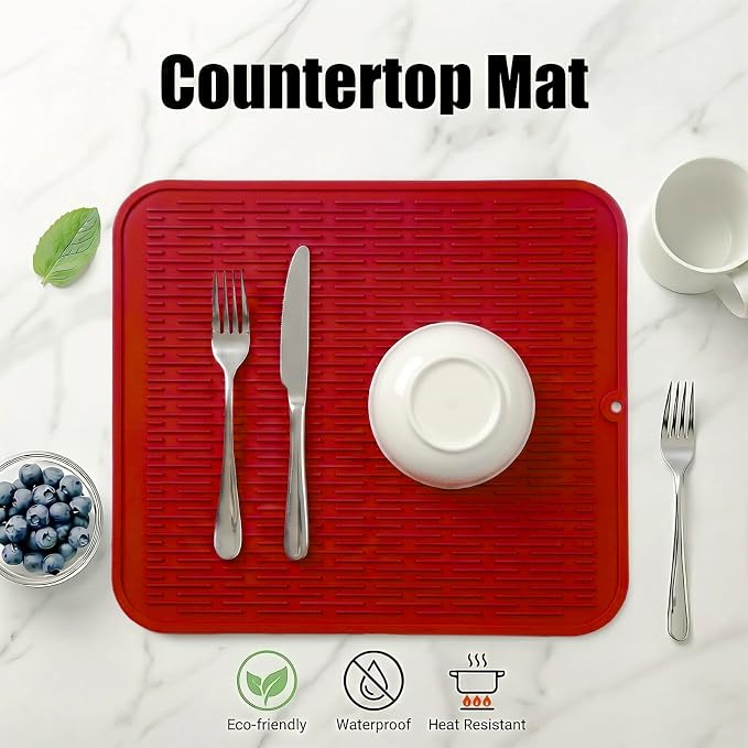 MicoYang Silicone Dish Drying Mat - Image 3