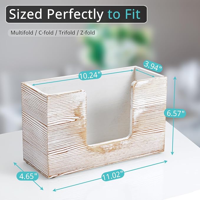 Paper Towel Dispenser Countertop, Napkin Holder - Image 2