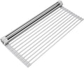Surpahs 20.5 x 15.5 Inch Roll-Up Dish Drying Rack, Fits Across Sink Openings up by Surpahs