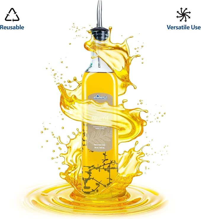 EHOMEA2Z Olive Oil Dispenser Bottle - 16 oz - Image 4