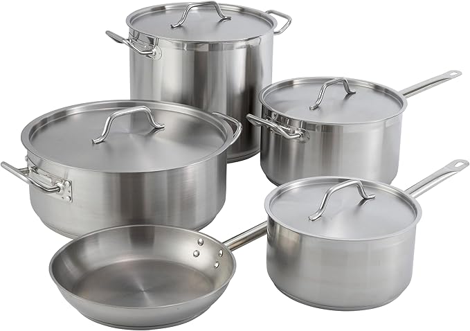 Winware Stainless Steel 24 Quart Stock Pot - Image 7