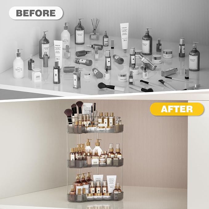 Asayuee 3-Tier Corner Bathroom Counter Organizer - Image 7