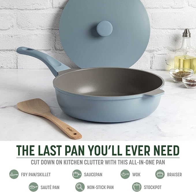 Goodful All-in-One Pan, High-Performance Cast Construction, Dishwasher Safe - Image 2