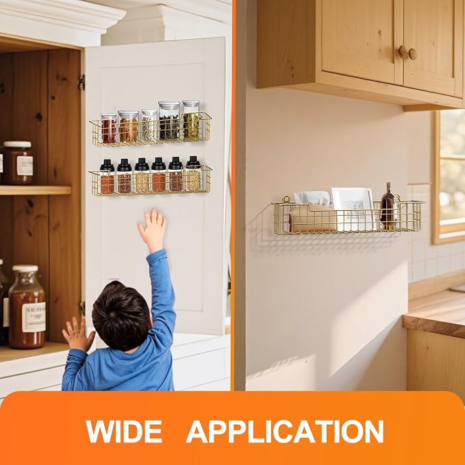 Spice Rack, Spice Holder Shelf Saving Space - Image 8