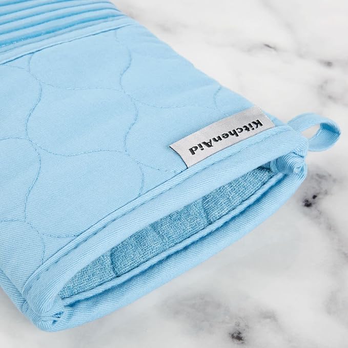 KitchenAid Quilted Cotton Terry Cloth Oven Mitt, Pot Holder, Kitchen Towel - Image 7