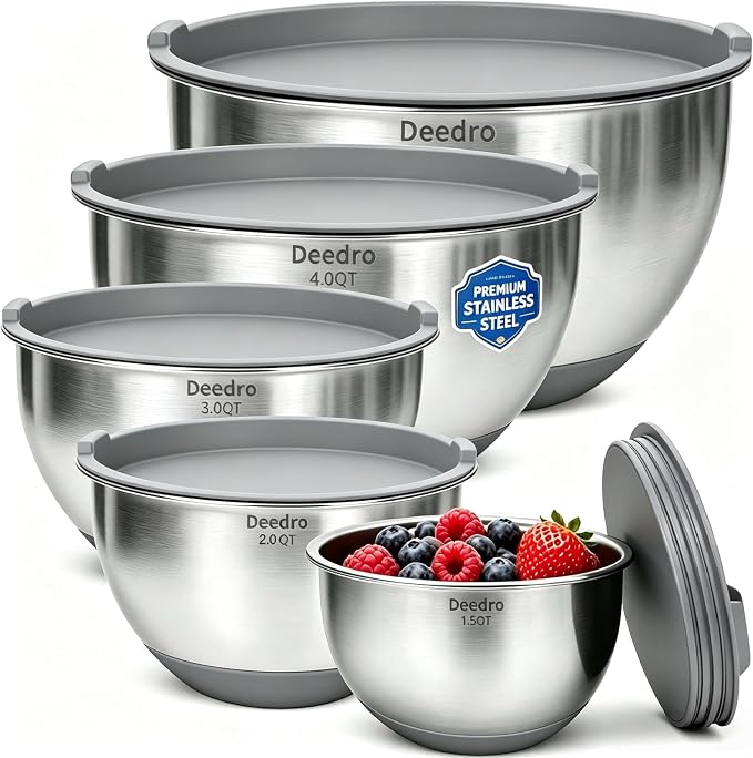 Deedro Premium Mixing Bowls by Deedro