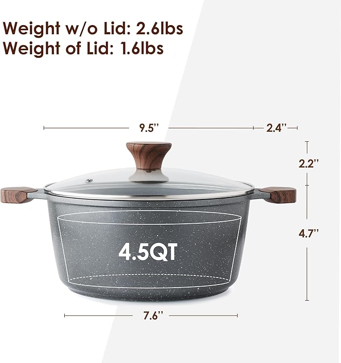 SENSARTE Nonstick Stock Pot - Image 2