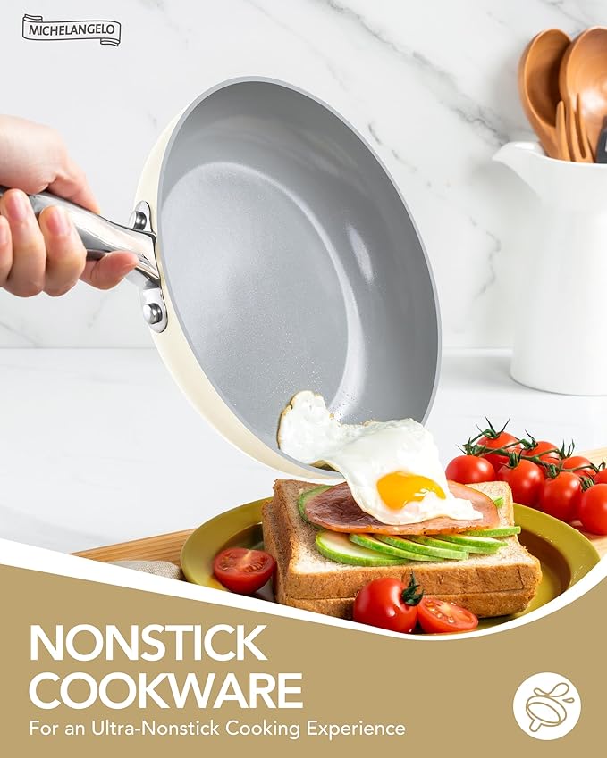 MICHELANGELO Pots and Pans Set Non Stick - Image 3