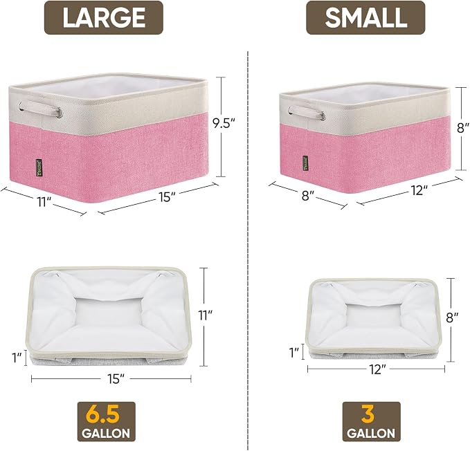 BALEINE 1 Pack Fabric Closet Storage Bins - Image 2