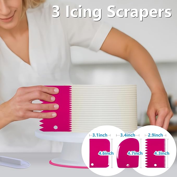 200PCs Cake Decorating Supplies Kit - Image 5