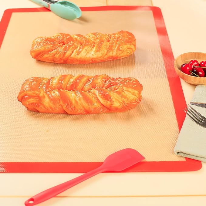 AMYONE Silicone Baking Mats for Full Size Sheet Pan, Non-Stick Silicone Baking - Image 5