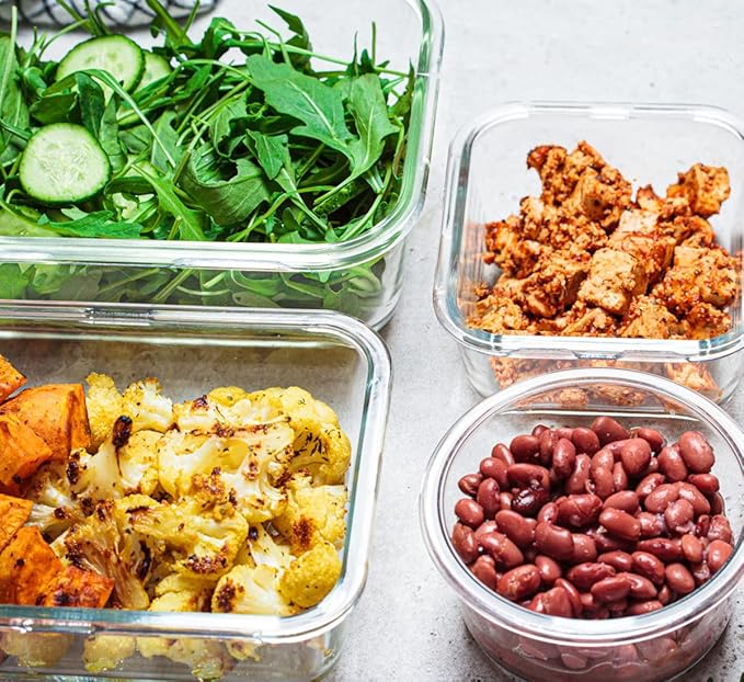 30 Pieces Glass Food Storage Containers - Image 7