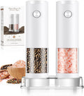 Electric Salt and Pepper Grinder Set Automatic Battery Pepper Mill Shakers by ioion