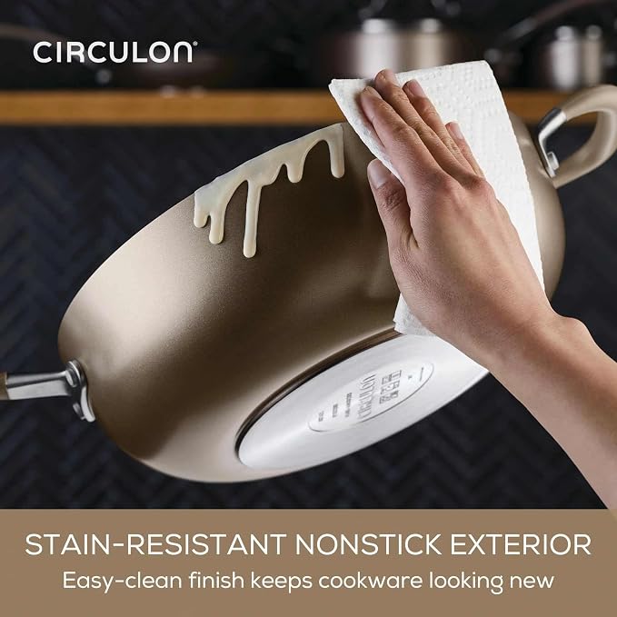Circulon A1 Series with ScratchDefense Technology Nonstick Induction Pots and - Image 7