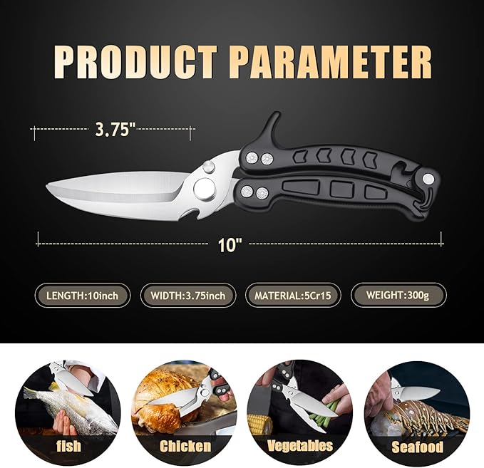 DRAGON RIOT Heavy Duty Poultry Shears - Image 3