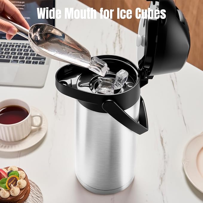 PARACITY Upgraded Airpot Coffee Carafe - Image 4