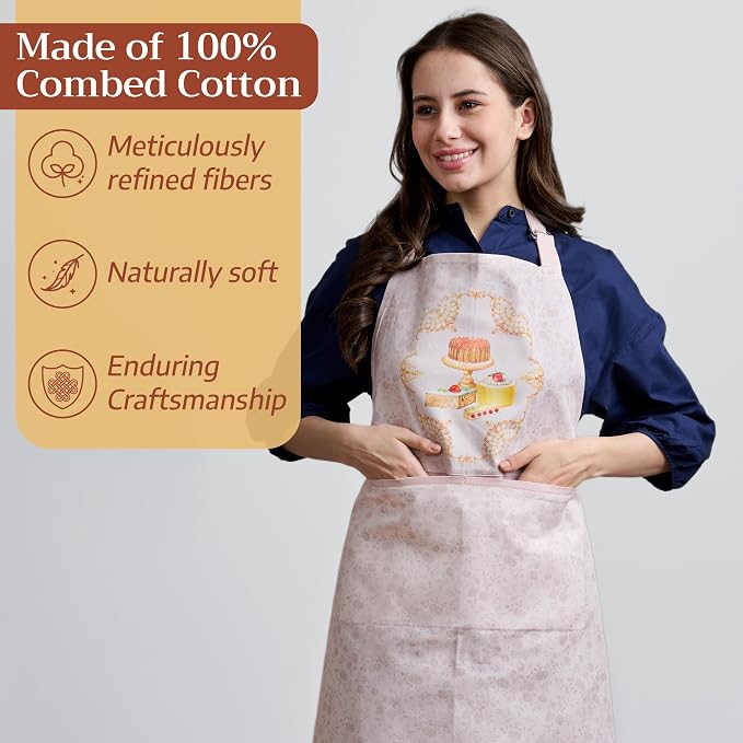 Maison d' Hermine 100% Cotton Apron - Image 4