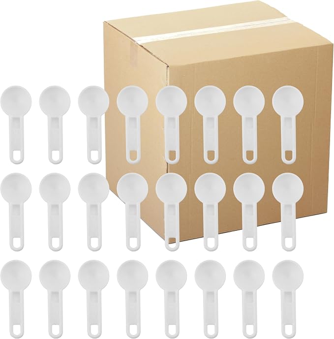 Cornucopia Brands Bulk Pack of Teaspoon Measuring Spoons; 5 ml / 5 cc Scoops by CornucopiaBrands
