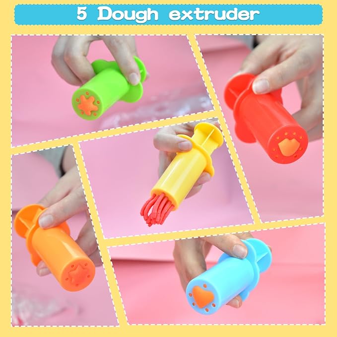 LCY WEDSHI Dough Tool Set, Dough Accessories Includes Cutters Roller, Rolling - Image 4