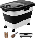 20-23 Lbs Dog Food Storage Container by DDMOMMYCOLLAPSIBLEFOODSTORAGECONTAINERFAMILY