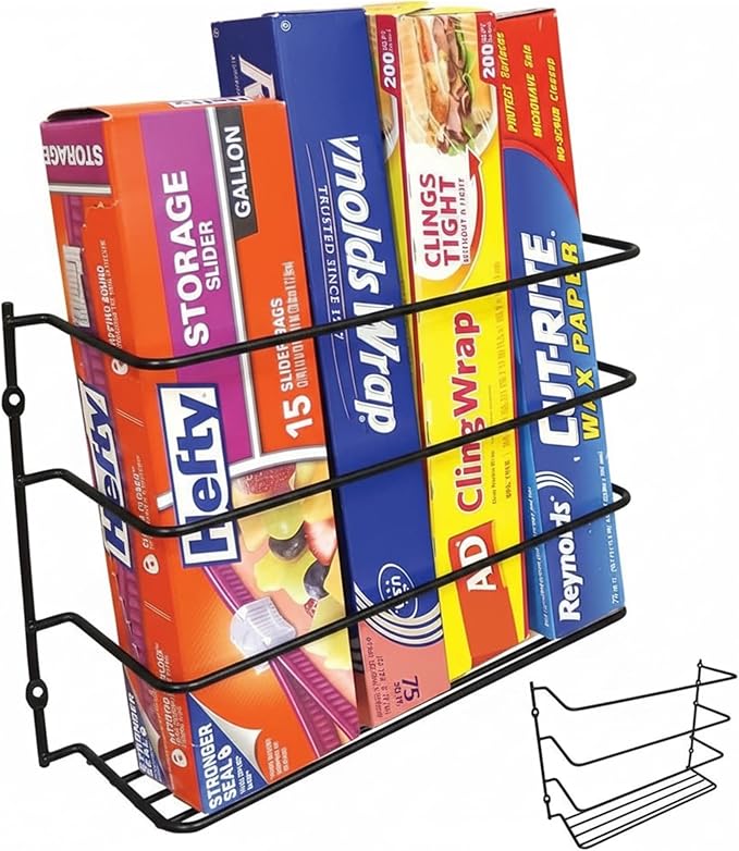 Evelots Kitchen Wrap Organizer by Evelots
