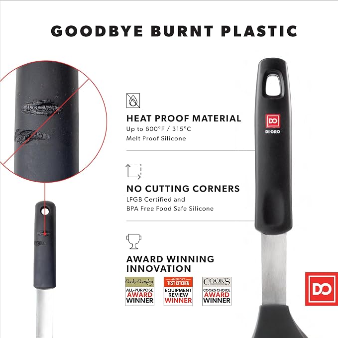 DI ORO Spatulas for Kitchen Use - Image 4