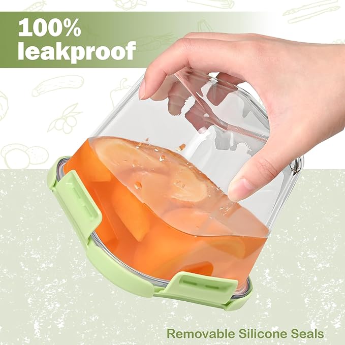 Glass Soup Containers with Lids 32oz - Image 5